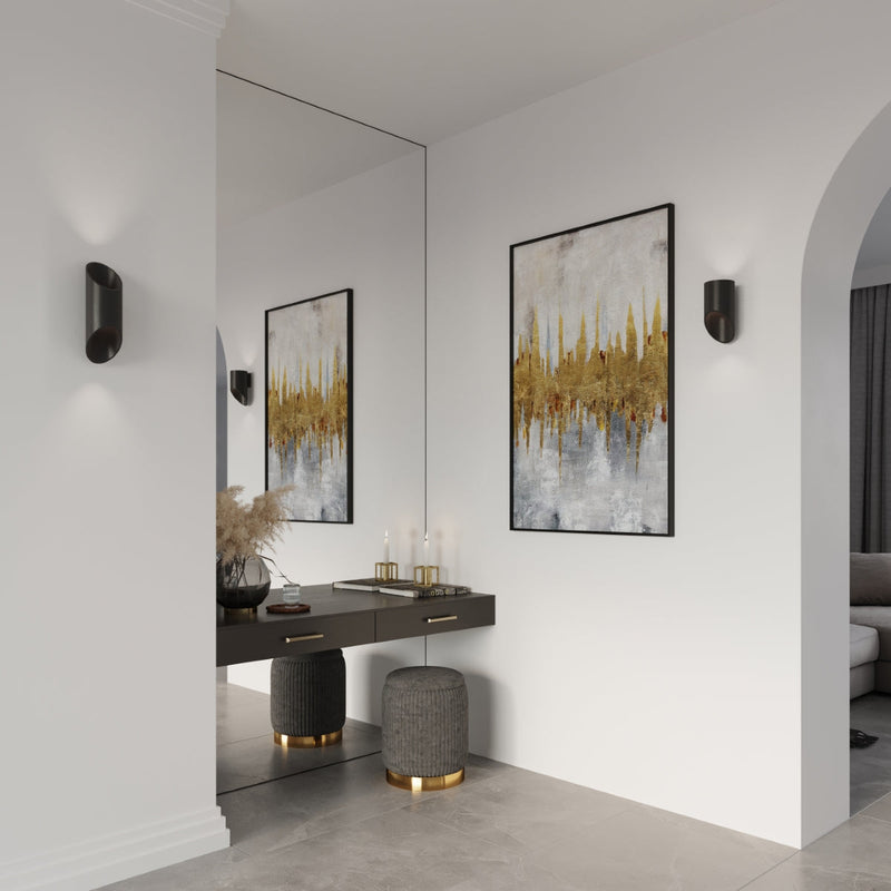 Wandleuchte Penne 20 Schwarz – Kurze Wandleuchte, Modern & Minimal-Leuchtezauber