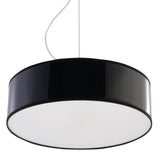 Hängelampe Arena Ø35 Cm Schwarz Minimalistisch Modern-Leuchtezauber