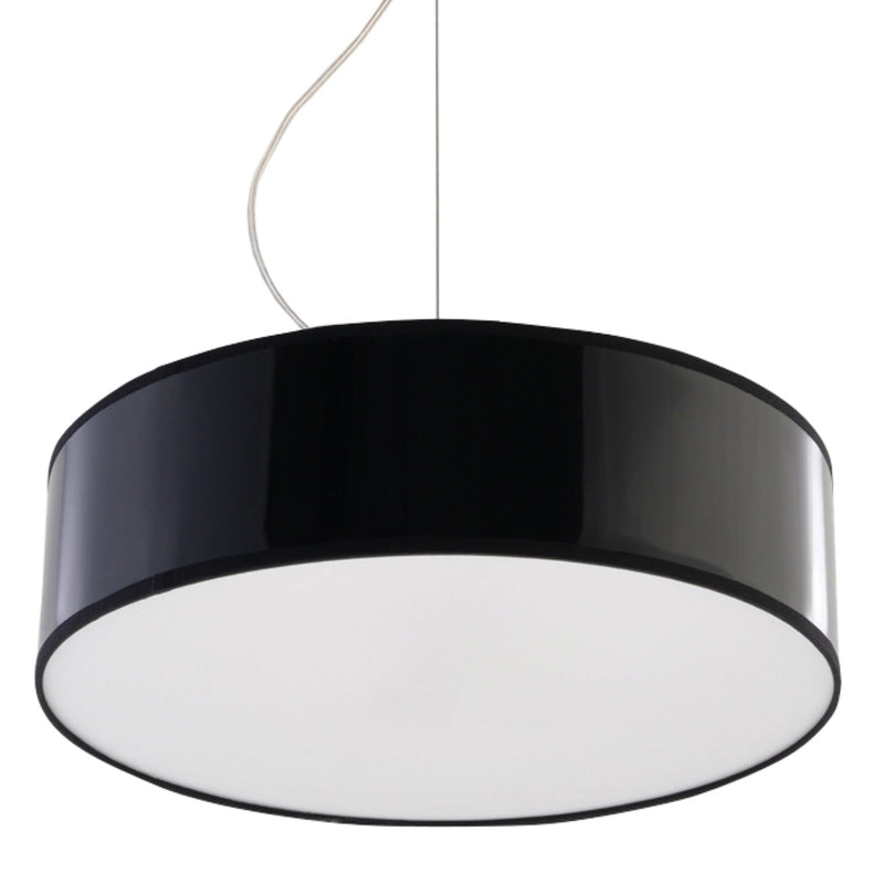 Hängelampe Arena Ø35 Cm Schwarz Minimalistisch Modern-Leuchtezauber