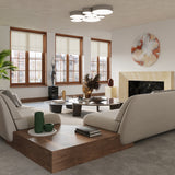 Kronleuchter Santa 120 Cm Schwarz Futuristisches Design-Leuchtezauber