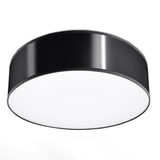 Deckenleuchte Arena Ø35 Cm Schwarz, Rund, E27, Modern-Leuchtezauber