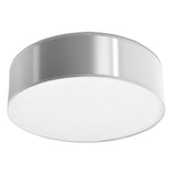 Deckenleuchte Arena Ø35 Cm Grau, Rund, E27, Modern-Leuchtezauber