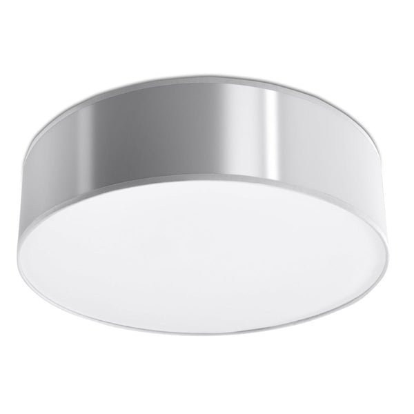 Deckenleuchte Arena Ø35 Cm Grau, Rund, E27, Modern-Leuchtezauber