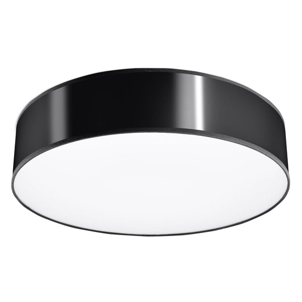 Deckenleuchte Arena Ø45 Cm Schwarz, Rund, E27, Modern-Leuchtezauber