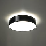 Deckenleuchte Arena Ø45 Cm Schwarz, Rund, E27, Modern-Leuchtezauber