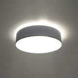 Deckenleuchte Arena Ø45 Cm Grau, Rund, E27, Modern-Leuchtezauber