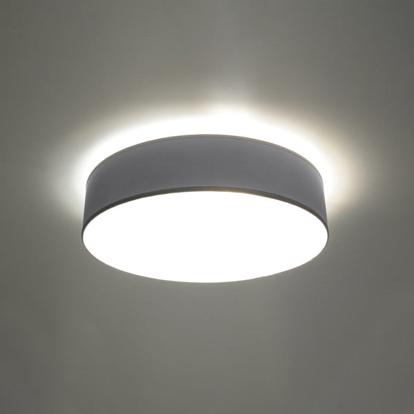 Deckenleuchte Arena Ø45 Cm Grau, Rund, E27, Modern-Leuchtezauber