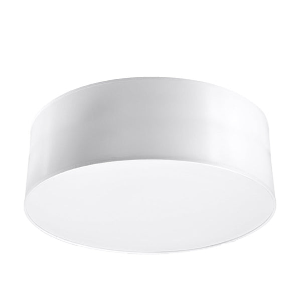 Deckenleuchte Arena Weiß, Rund, Modern, Led-Kompatibel, Ø30 Cm-Leuchtezauber