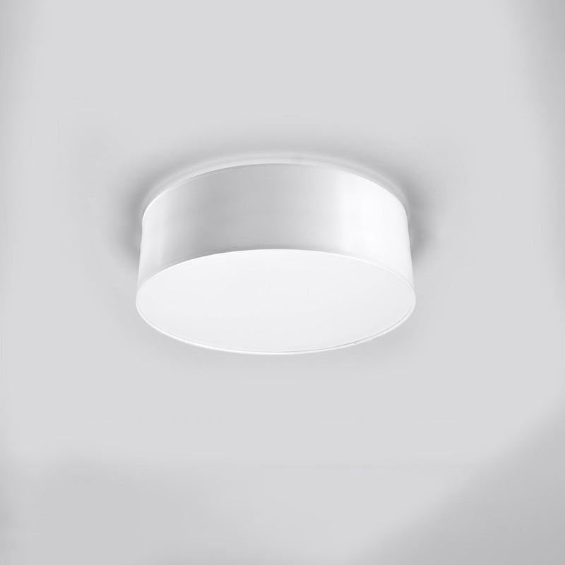 Deckenleuchte Arena Weiß, Rund, Modern, Led-Kompatibel, Ø30 Cm-Leuchtezauber