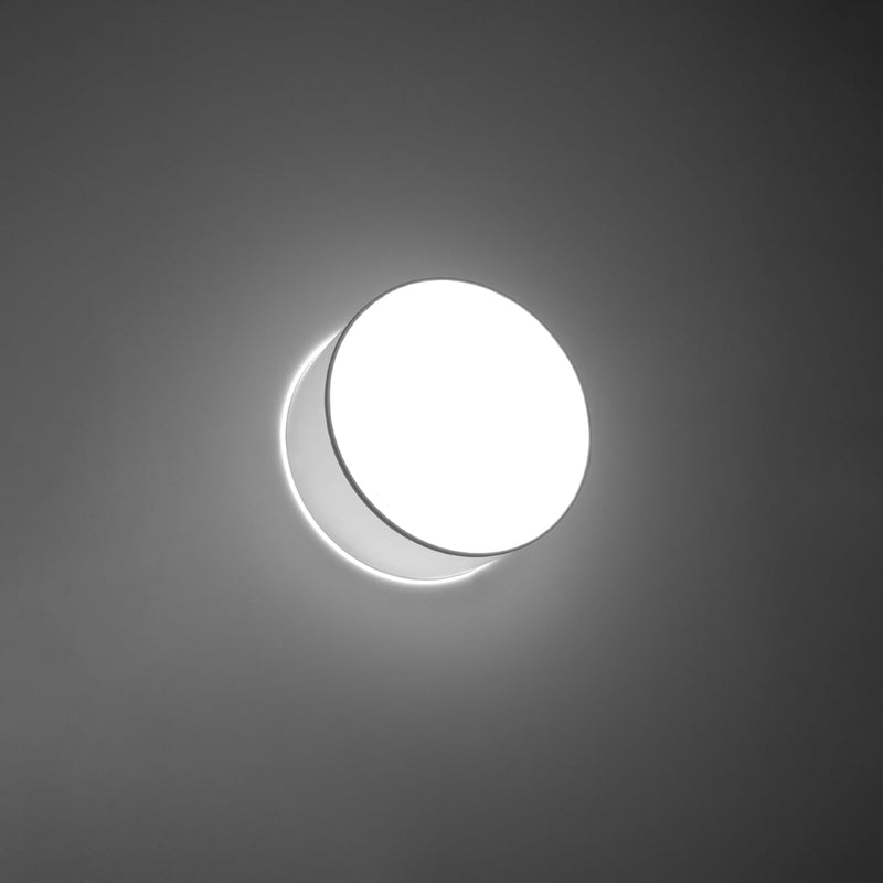Deckenleuchte Arena Weiß, Rund, Modern, Led-Kompatibel, Ø30 Cm-Leuchtezauber