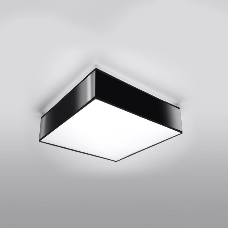 Deckenleuchte Horus 35 Schwarz, Design, Led-Fähig, Ø35 Cm-Leuchtezauber