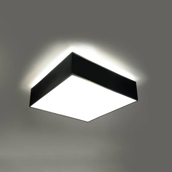 Deckenleuchte Horus 35 Schwarz, Design, Led-Fähig, Ø35 Cm-Leuchtezauber