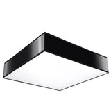 Deckenleuchte Horus 45 Schwarz, Rund, Modern, Led-Kompatibel-Leuchtezauber