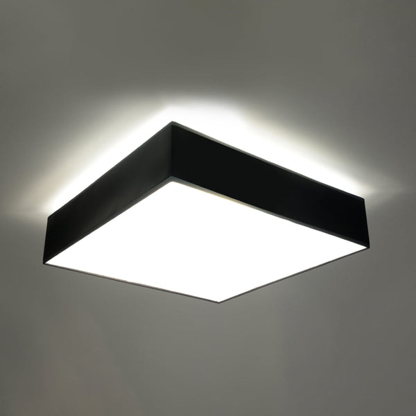 Deckenleuchte Horus 45 Schwarz, Rund, Modern, Led-Kompatibel-Leuchtezauber