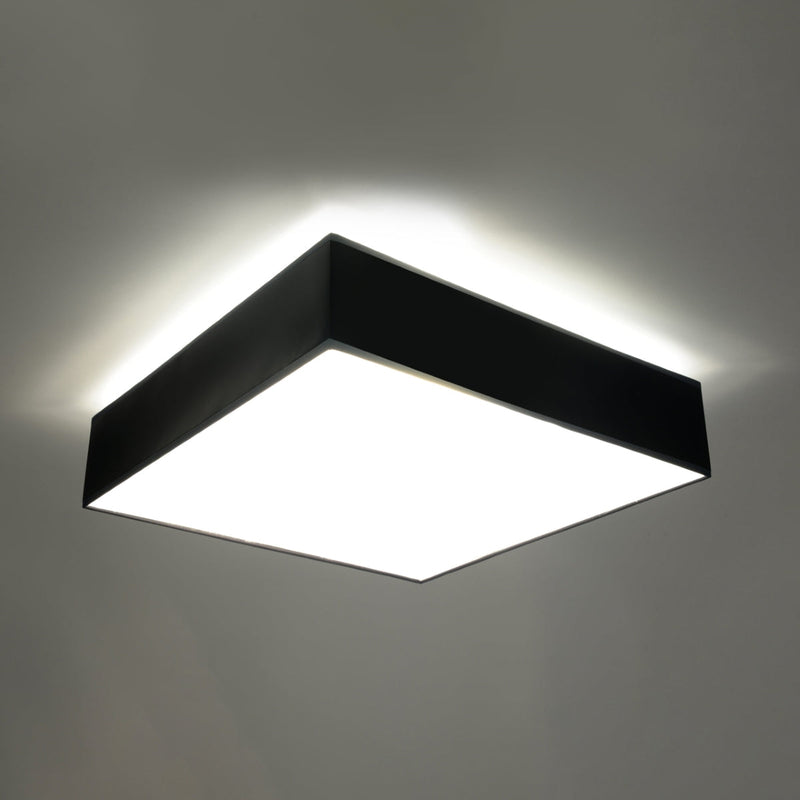 Deckenleuchte Horus 45 Schwarz, Rund, Modern, Led-Kompatibel-Leuchtezauber