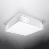 Deckenleuchte Horus 45 Weiß, Led-Kompatibel, Ø45 Cm, Modern-Leuchtezauber