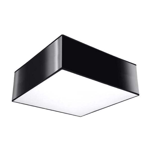 Deckenleuchte Horus Schwarz, Led, Designleuchte, Rund Ø30 Cm-Leuchtezauber