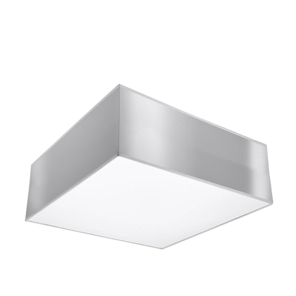 Deckenleuchte Horus Grau, Rund, Modern, Led-Fähig, Ø30 Cm-Leuchtezauber