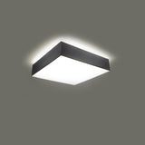 Deckenleuchte Horus Grau, Rund, Modern, Led-Fähig, Ø30 Cm-Leuchtezauber