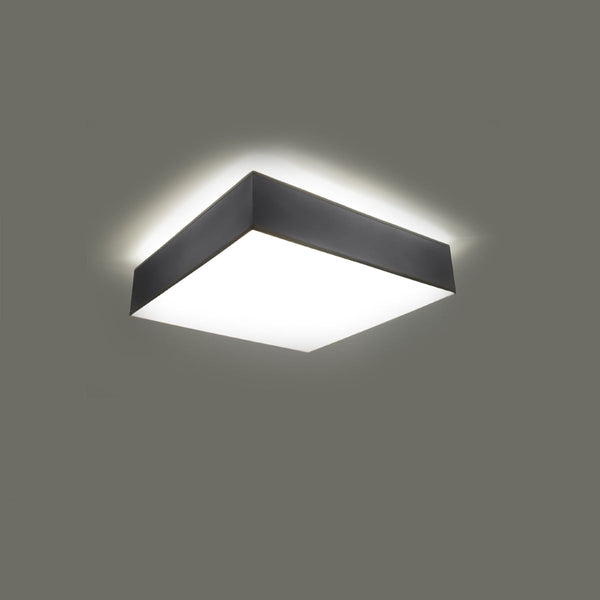 Deckenleuchte Horus Grau, Rund, Modern, Led-Fähig, Ø30 Cm-Leuchtezauber