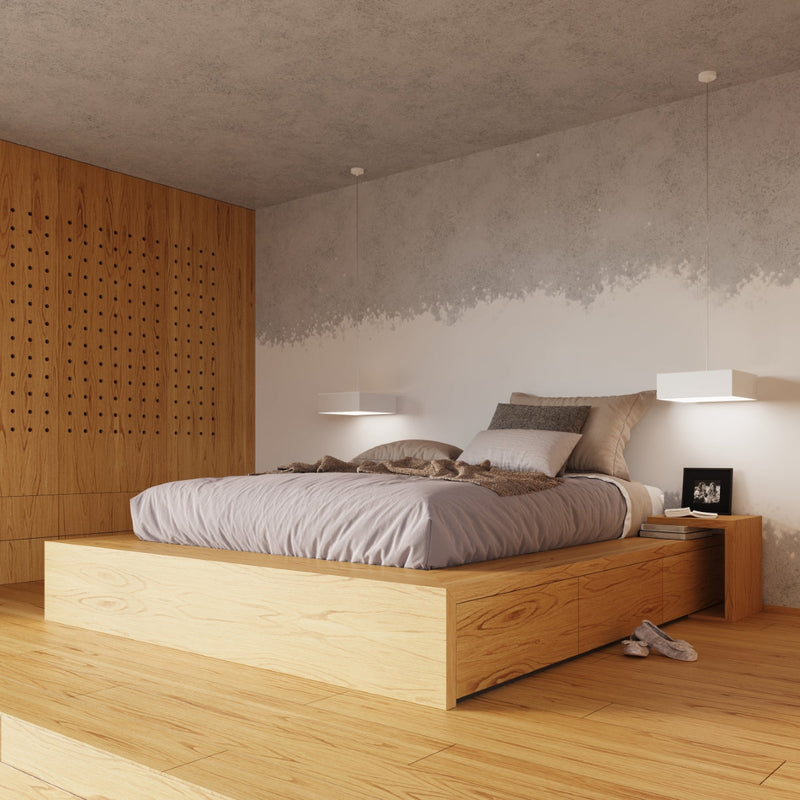 Deckenleuchte Horus Weiß, Led-Kompatibel, Rund, Modernes Design-Leuchtezauber