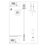 Hängeleuchte Edison Schwarz – Retrolook mit Charakter-Leuchtezauber