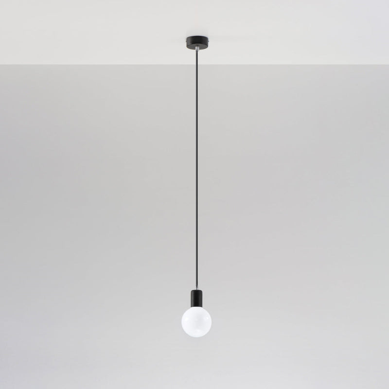 Hängeleuchte Edison Schwarz – Retrolook mit Charakter-Leuchtezauber