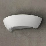 Wandleuchte Keramik Oskar – Handgefertigt, Skulpturales Design-Leuchtezauber