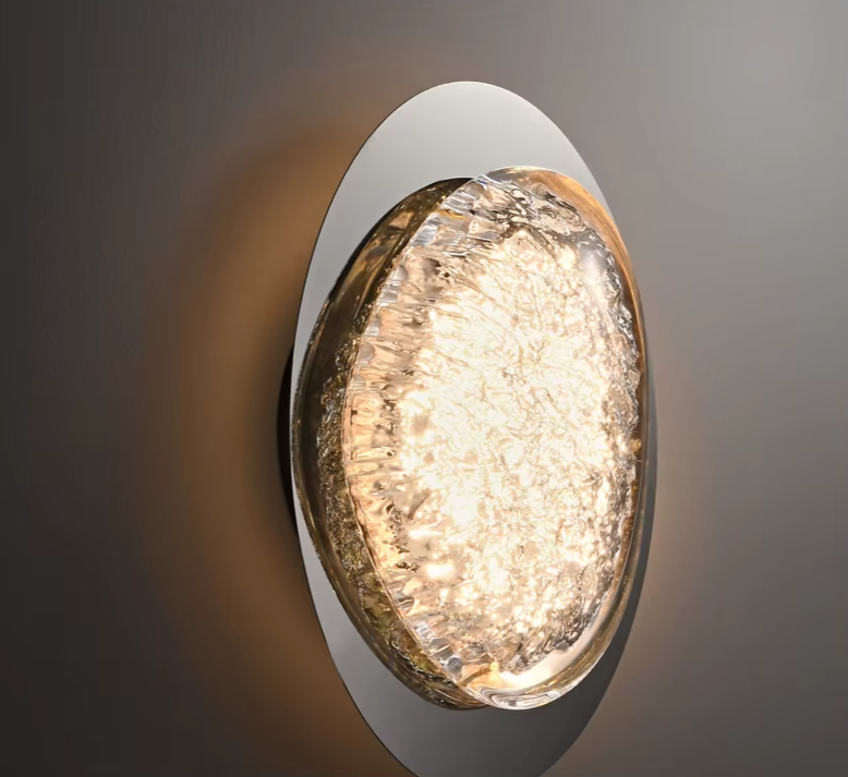 LUXARÉ CrystalEdge Wandleuchte-Leuchtezauber