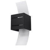 Wandleuchte Loreto Schwarz – Runde Wandleuchte, Modern & Elegant-Leuchtezauber