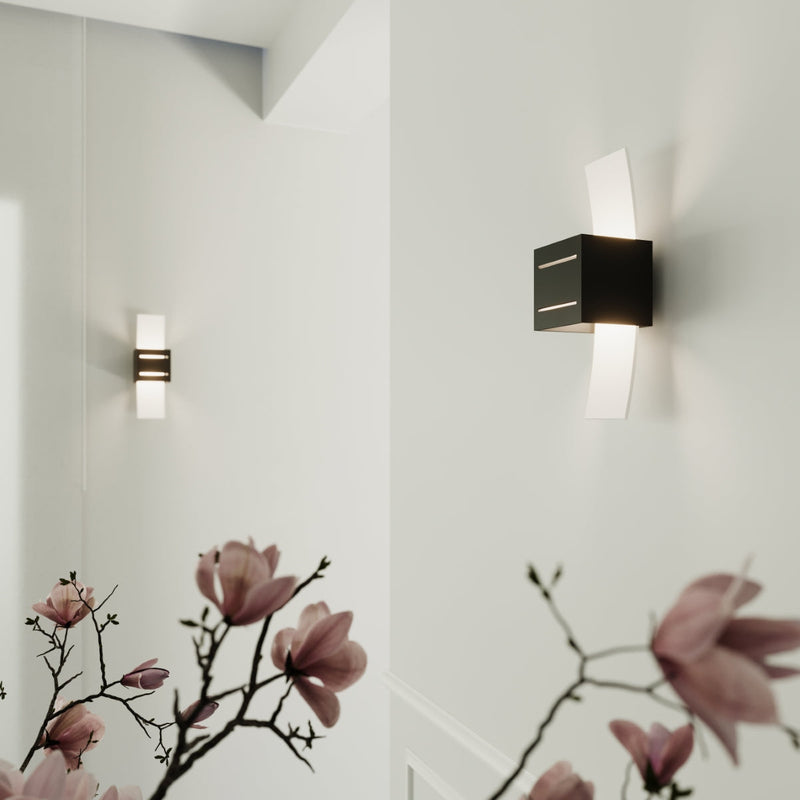 Wandleuchte Loreto Schwarz – Runde Wandleuchte, Modern & Elegant-Leuchtezauber