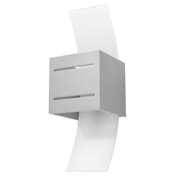 Wandleuchte Loreto Grau – Runde Led-Leuchte In Schlichtem Design-Leuchtezauber