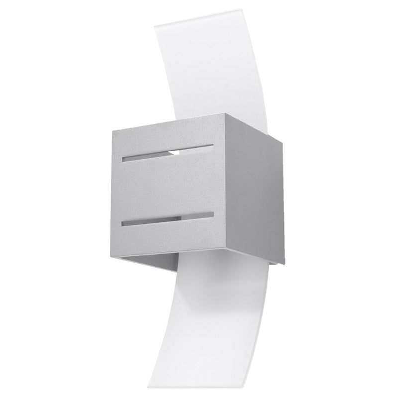 Wandleuchte Loreto Grau – Runde Led-Leuchte In Schlichtem Design-Leuchtezauber