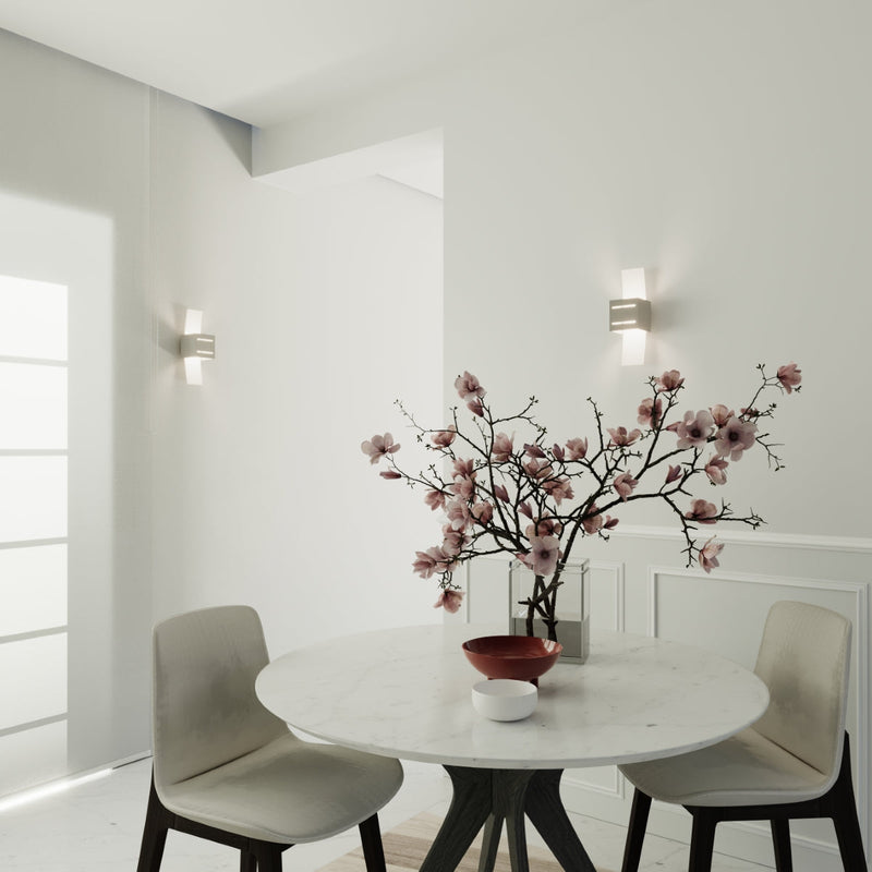 Wandleuchte Loreto Grau – Runde Led-Leuchte In Schlichtem Design-Leuchtezauber