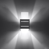 Wandleuchte Loreto Grau – Runde Led-Leuchte In Schlichtem Design-Leuchtezauber