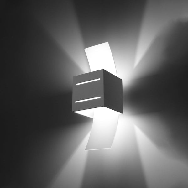 Wandleuchte Loreto Weiß – Moderne Led-Leuchte Für Flur & Schlafzimmer-Leuchtezauber