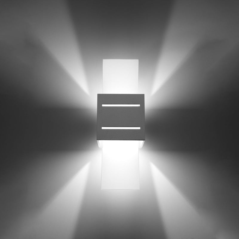 Wandleuchte Loreto Weiß – Moderne Led-Leuchte Für Flur & Schlafzimmer-Leuchtezauber