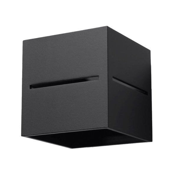 Wandleuchte Lobo Schwarz – Led-Wandleuchte Mit Up & Down Light-Leuchtezauber