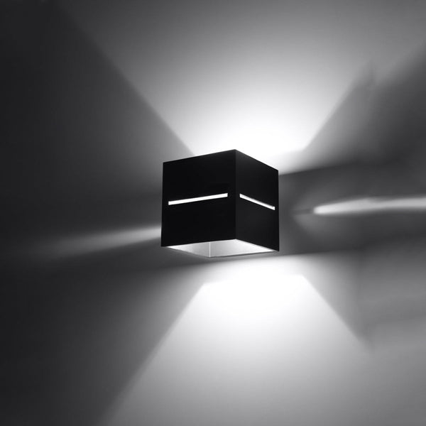 Wandleuchte Lobo Schwarz – Led-Wandleuchte Mit Up & Down Light-Leuchtezauber