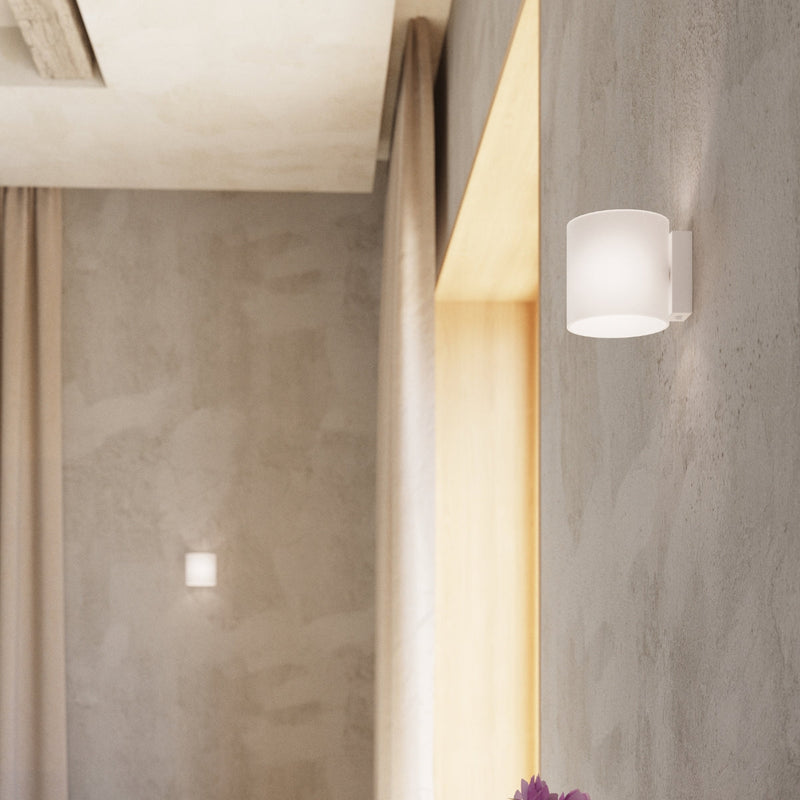 Wandleuchte Vici – Design-Wandlampe Mit Gebürstetem Aluminium-Look-Leuchtezauber