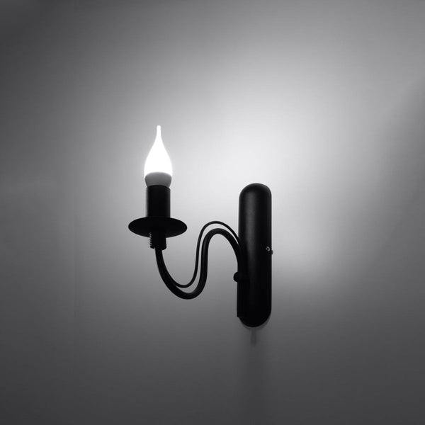 Wandleuchte Minerwa Schwarz – Moderne Led-Leuchte Mit Schwarzem Gehäuse-Leuchtezauber