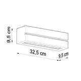 Wandleuchte Keramik Vega Line – Wandlampe Aus Keramik, Up/Down-Design-Leuchtezauber