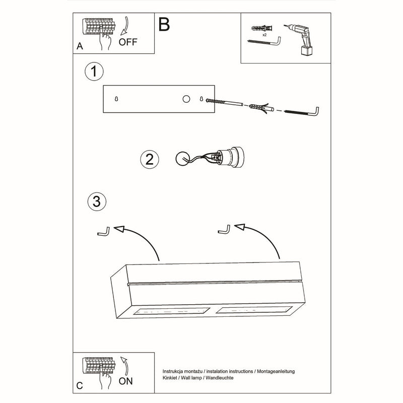 Wandleuchte Keramik Vega Line – Wandlampe Aus Keramik, Up/Down-Design-Leuchtezauber