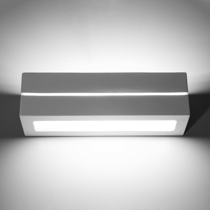 Wandleuchte Keramik Vega Line – Wandlampe Aus Keramik, Up/Down-Design-Leuchtezauber