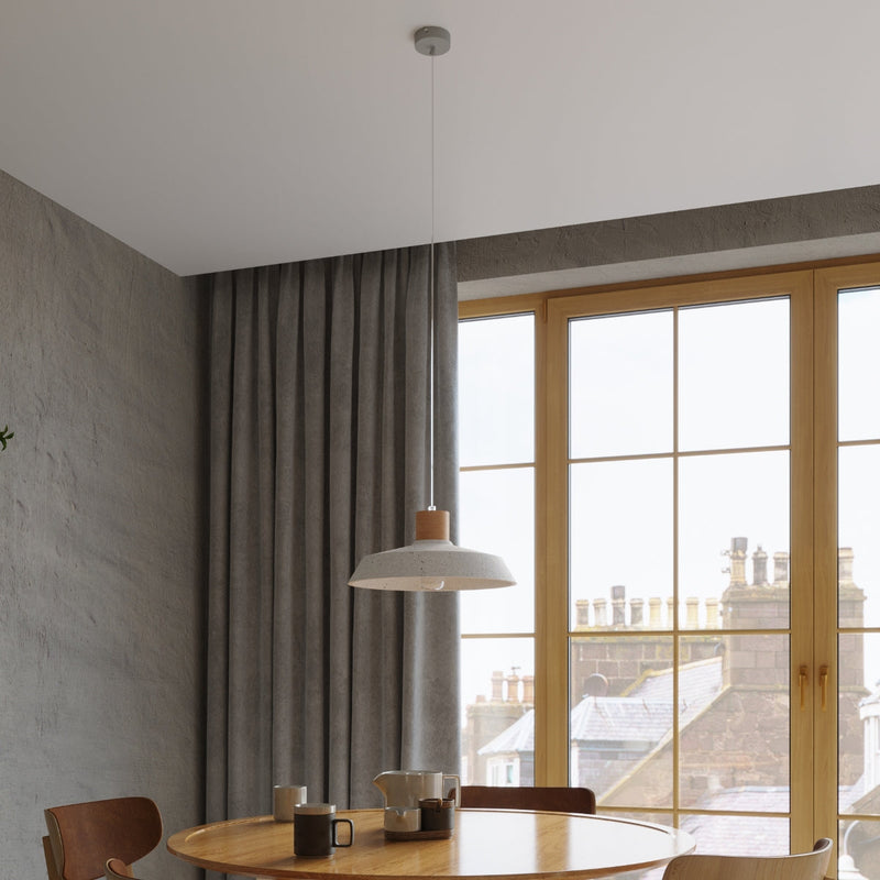 Hängeleuchte Afra – Minimalistische Pendellampe in Schwarz-Gold-Leuchtezauber