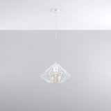 Hängeleuchte Umberto Weiß – Stilvolle Pendellampe für modernes Wohnen-Leuchtezauber