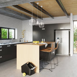 Hängeleuchte Celta Weiß – Skandinavische Pendelleuchte in Mattweiß-Leuchtezauber