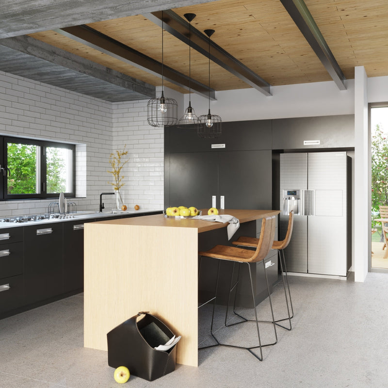 Hängeleuchte Celta Schwarz – Runde Designlampe für Esszimmer & Küche-Leuchtezauber