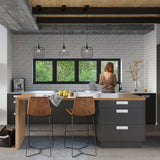 Hängeleuchte Celta Schwarz – Runde Designlampe für Esszimmer & Küche-Leuchtezauber