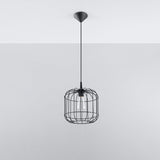 Hängeleuchte Celta Schwarz – Runde Designlampe für Esszimmer & Küche-Leuchtezauber